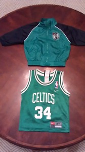 Boston Celtics Jersey and Shell