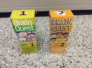 Brain quest 1 & 2.