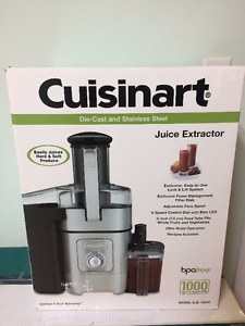Brand new Cuisinart Juice Extractor, still in box