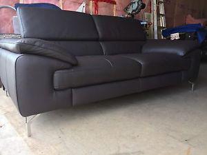 Brand new Italian leather sofa