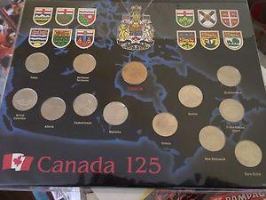 Canada 125 set of coins (13)