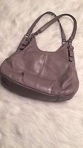 Coach leather bag