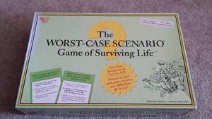 Collectible Board Game - Worst Case Scenario Game $20