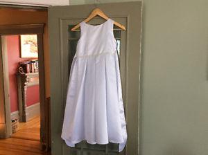 First Communion dress, size 9-10