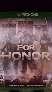 For Honor xbox one...unopened