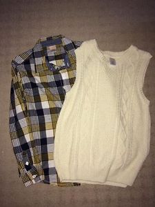 Gymboree Shirt and Vest Size 7/8