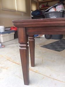 Hard wood table.... sofa or hallway table