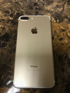 Immaculate Gold 128Gb iPhone 7 Plus (Rogers)