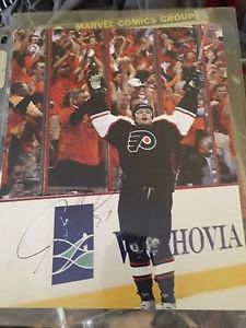Jeremy Roebuck autographed photo Philadelphia Flyers