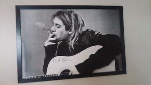 Kurt Cobain Framed Photo
