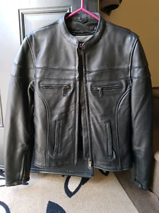 Ladies Leather Motor Cycle Jacket