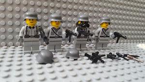 Lego Halo and Military custom pieces and mifigs