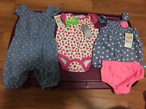 Lot of 3 Baby Clothes- 0-3 months