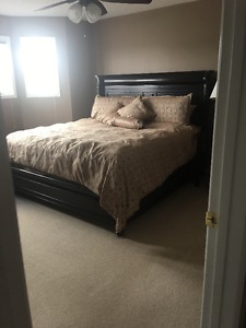Magnussen King Size Bed Frame & Dresser