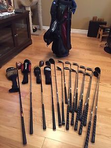 Men's right handed cypress golf set, with extras