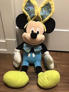 Mickey Mouse with Easter ears, new condition