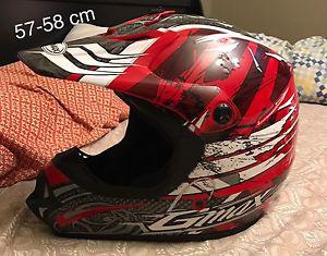 Motorcross helmet.  cm