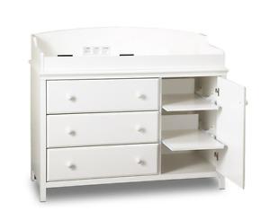NEW IN UNOPENED BOX- white change table dresser for baby