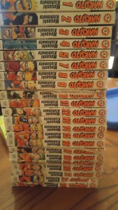 Naruto Manga comics, volume 1-23 (missing #6)