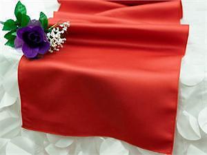 Nice Quality: 6 Red Table Runners