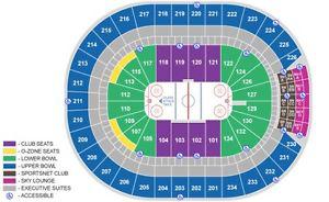 Oilers vs Sharks Round 1 Game 1 Club Seats 101 Today!!!