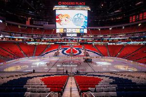 PLAYOFFS OILERS VS SHARKS GAME 2 @ ROGERS PLACE FRIDAY APRIL