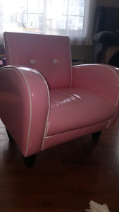 Pink toddler chair