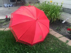 Red umbrella (rental)