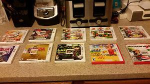 Selling 7 3ds games all mint condition! (With Cases)