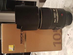 Selling or trading my Nikon 105mm F2.8G VR Macro