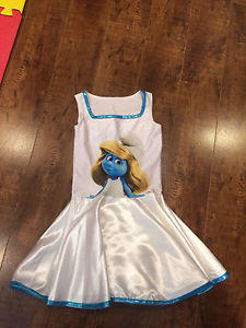 Smurfette dress $5
