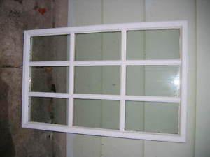 Steel door window insert