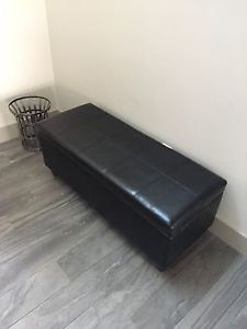 Storage ottoman bench