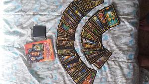 Tarot cards and handbooks