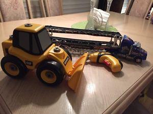 Tractor and car hauler $15 (Rothesay)