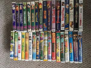 VHS Disney Movies