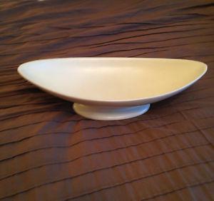 Vintage Red Wing Art Pottery Cream Console Bowl #M-  