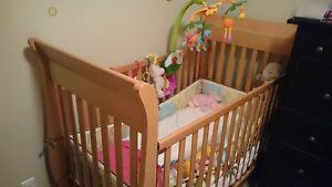 Wanted: Baby Crib solid wood- frame only