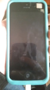 Wanted: IPhone 5 with otter box cracked screen