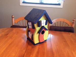 Whimsical birdhouse