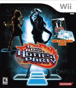 Wii DDR:Hottest party with mat in box