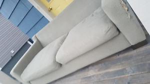 down filled couch...on doorstep...first to pick it up takes