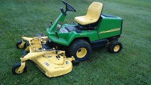 f725 commercial style mower