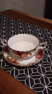 s English Old Country Roses Cream Soup Cup