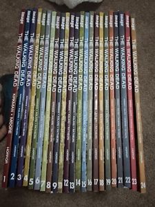 the walking dead graphic novels 1-24