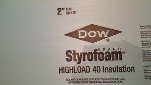 2" Dow Highload 40 Insulation Sheets