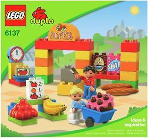 2 Duplo sets - First playhouse and Supermarket
