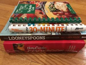 4 Cookbooks for $10