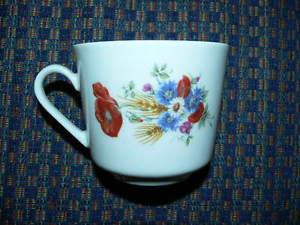 Antique Bone China Tea Cups, Duchess, Kahla, Sutherland