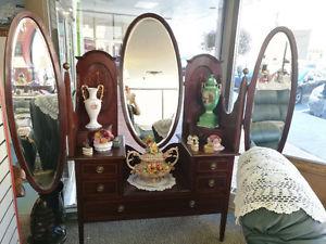 Antique Sheraton-style vanity